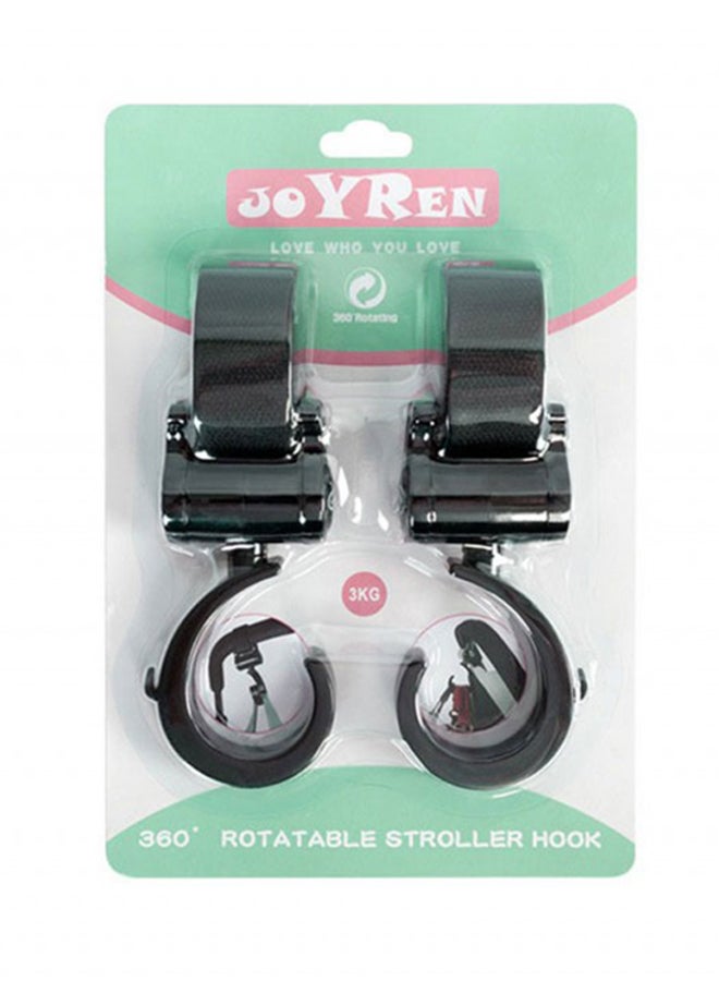 مجموعة من قطعتين من خطافات التعليق على عربة الأطفال - Image 3