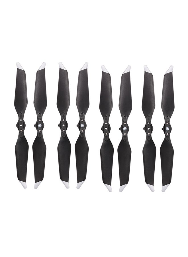 Generic - 4 Pair 8331 Low-Noise Quick-Release CW/CCW Propellers For DJI Mavic Pro Platinum RC Accessories Silver - Image 1