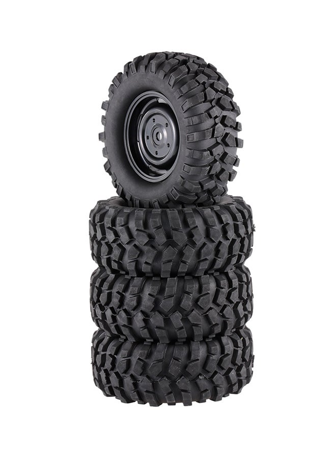 4-Piece Rock Crawler Car Wheel Rim & Tire  - Image 1