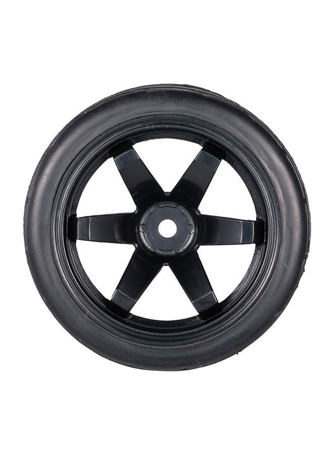 4-Piece Off-Road Car Wheel Rim & Tire For 1/10 HSP HPI TAMIYA Traxxas Redcat RC Car  - Image 3