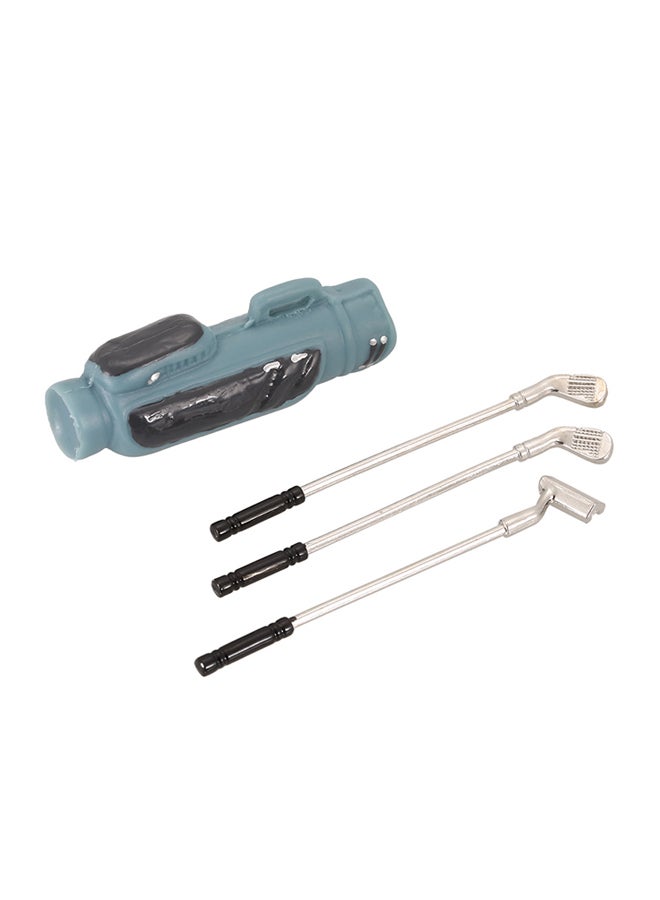 Simulation Mini Golf Bag With Clubs Kit  - Image 1