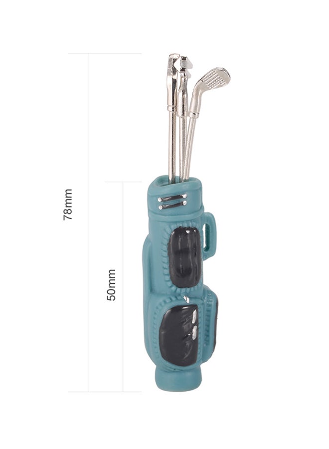 Simulation Mini Golf Bag With Clubs Kit  - Image 2