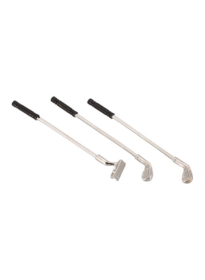 Simulation Mini Golf Bag With Clubs Kit  - Image 3