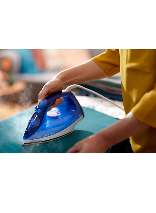 Philips Easy Speed Plus Iron 270 ml 2100 W GC2145/26 Blue/White