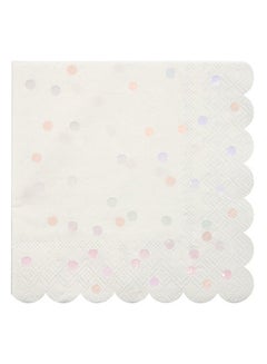 16-Piece Iridescent Spot Napkin Set