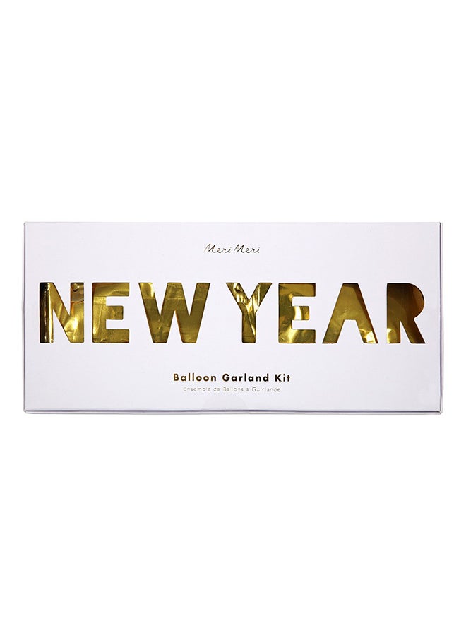 Meri Meri New Year Balloon Garland 14feet  - Image 2