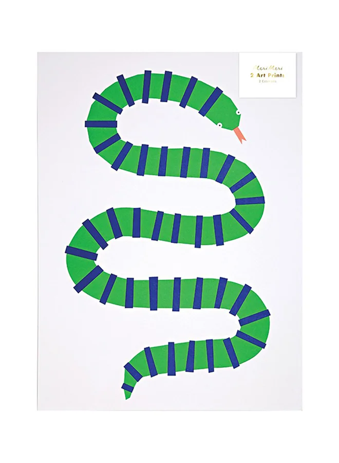 Meri Meri 2-Piece Jungle Art Prints Set