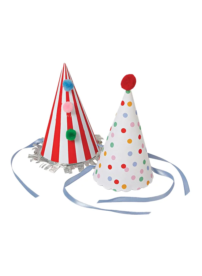 Meri Meri 8-Piece Toot Sweet Party Hat Set