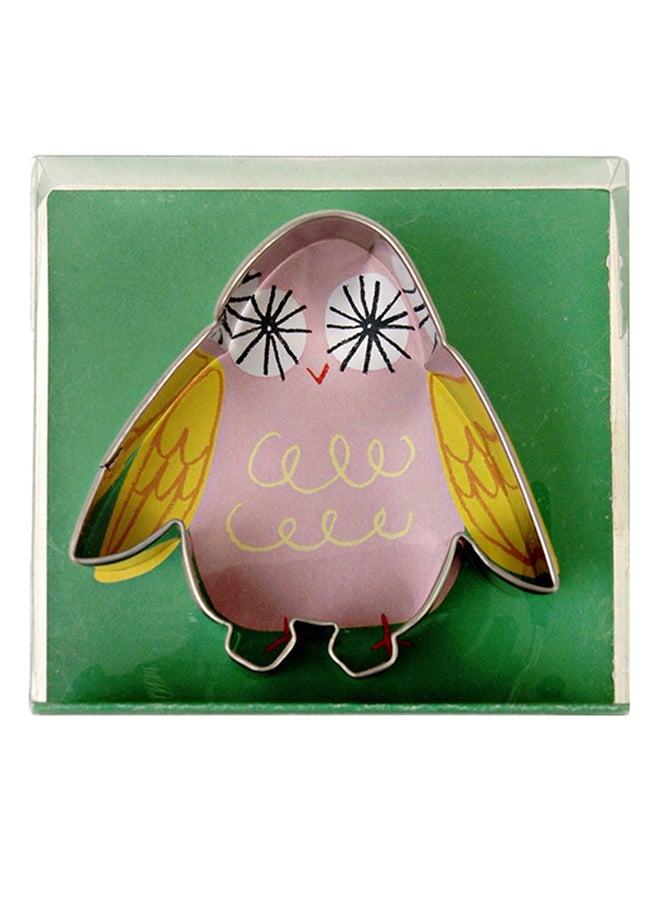 Meri Meri Owl Cookie Cutter Silver 1inch 