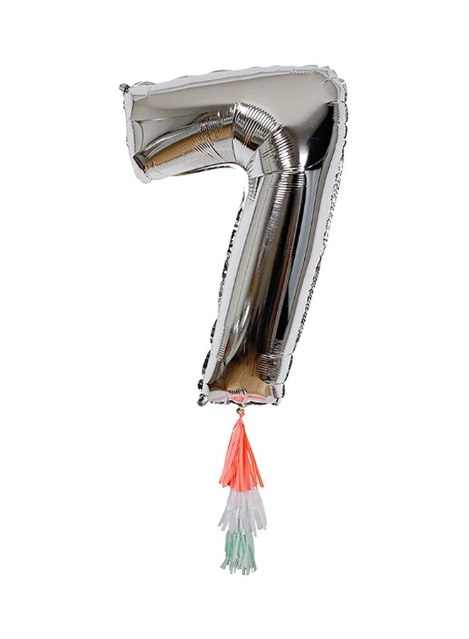 Meri Meri - 7 Number Fancy Balloon - Image 1
