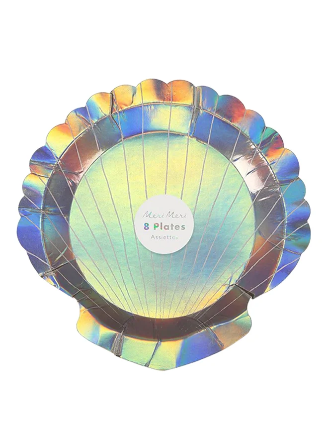 Meri Meri 8-Piece Shell Plate Set
