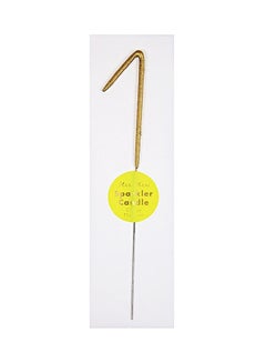 Number 1 Sparkler Candle