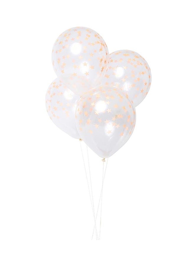 Meri Meri 8-Piece Star With Ties Balloons Set 11 x 11inch  - Image 2