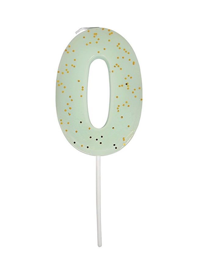 Meri Meri Number 0 Candle  - Image 2