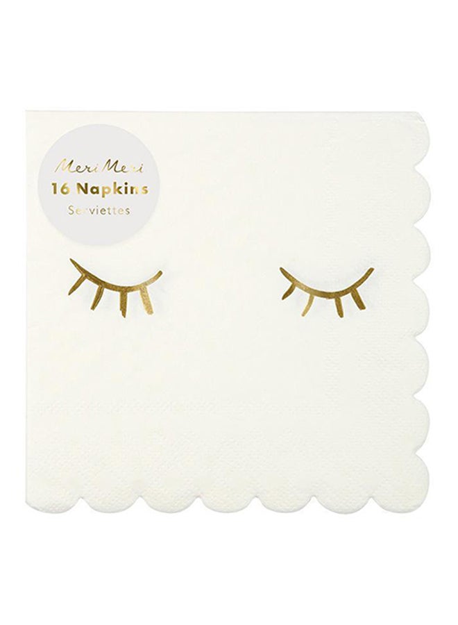 Meri Meri 16-Piece Blink Napkin Set 4.9 x 4.9inch  - Image 2