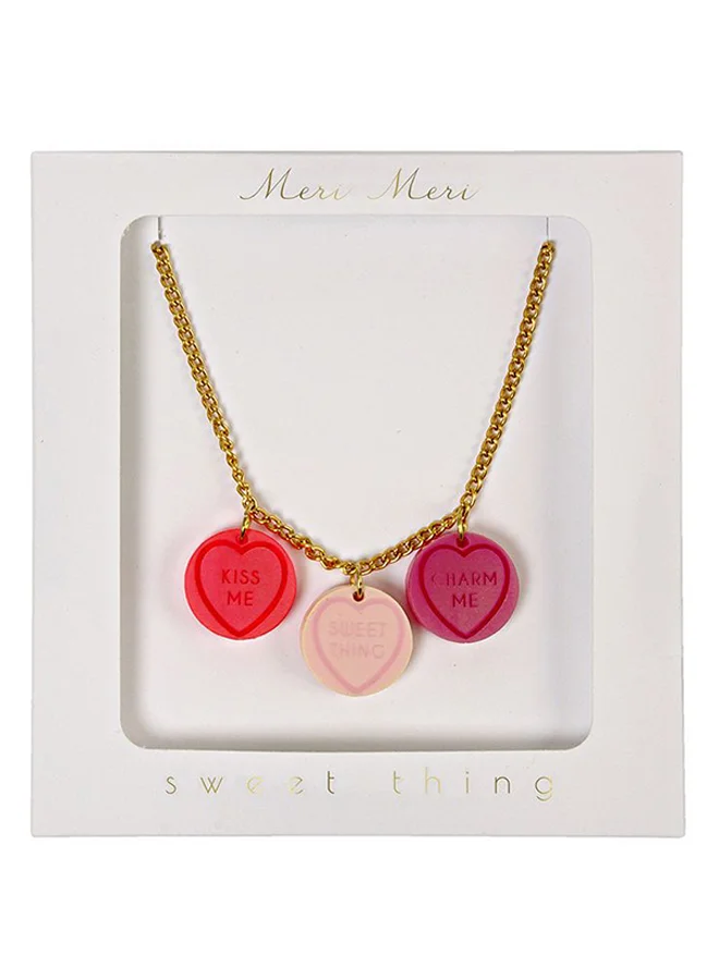 Meri Meri Love Hearts Necklace