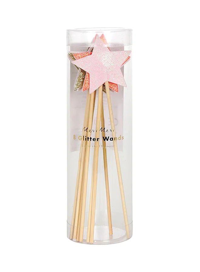 Meri Meri 8-Piece Glitter W Ands Set