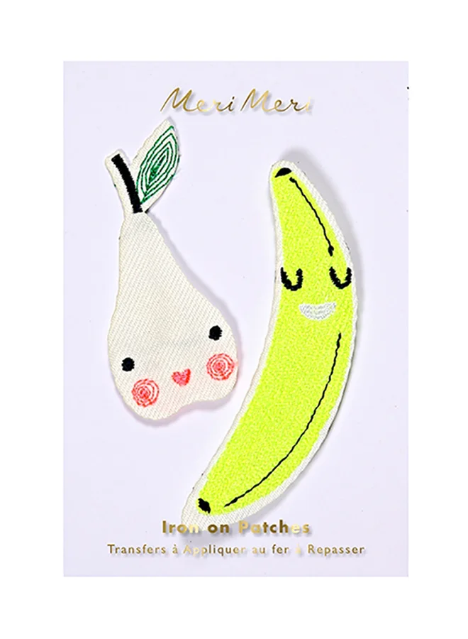 Meri Meri 2-Piece Happy Fruit Patches Set