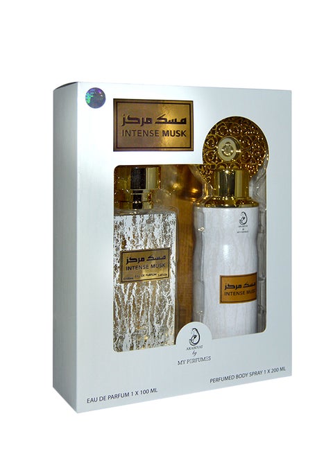 Intense Musk Gift Set (1 x EDP 100 ml, 1 x Body Spray 200 ml)