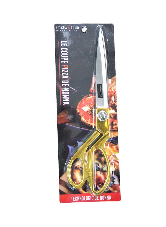 Industria - Pizza Slicer Scissors Gold 27cm - Image 1