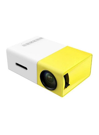 Portable Mini LCD Projector Yellow/White - v1550039187/N20878229A_1