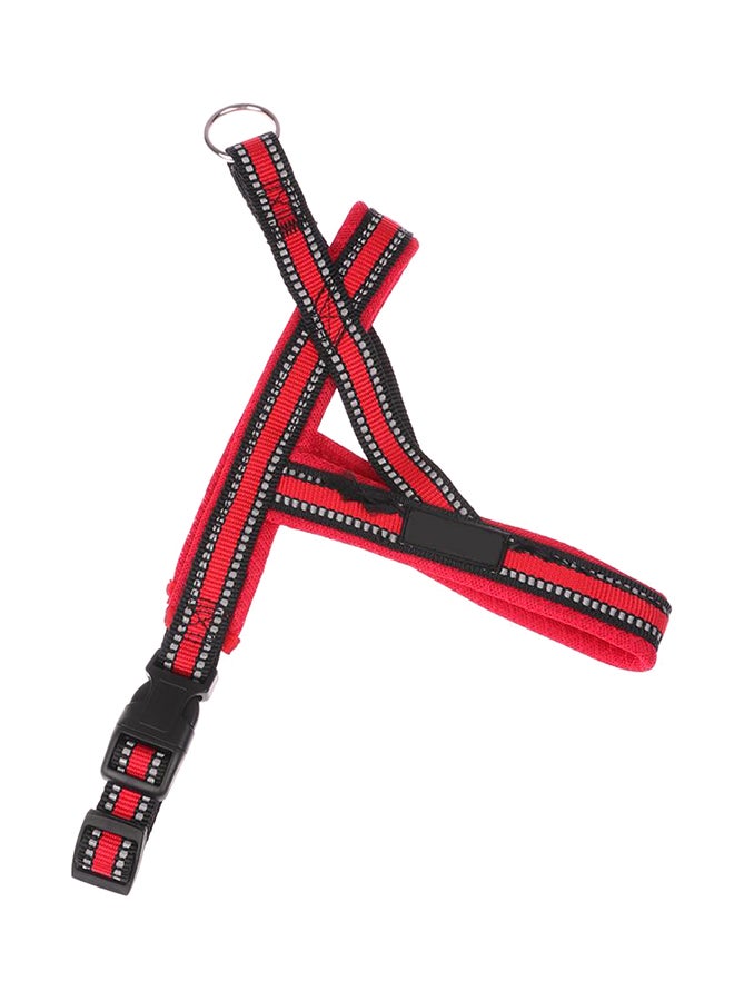 حزام صدر عاكس للكلاب جيد التهوية أحمر - Image 5