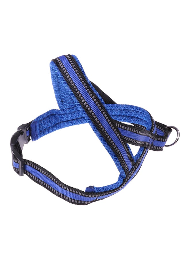حزام صدر عاكس للكلاب جيد التهوية أزرق - Image 1
