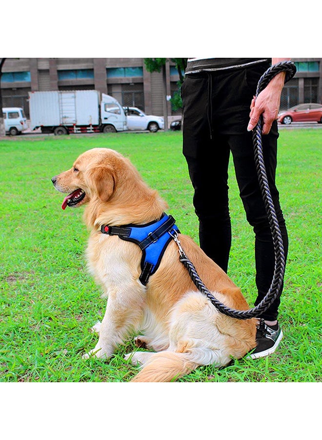 حزام صدر للكلاب جيد التهوية أزرق - Image 2