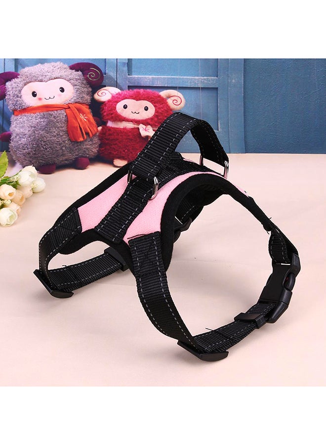 حزام صدر للكلاب جيد التهوية وردي - Image 4