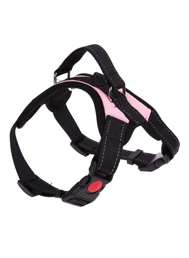 حزام صدر للكلاب جيد التهوية وردي - Image 5