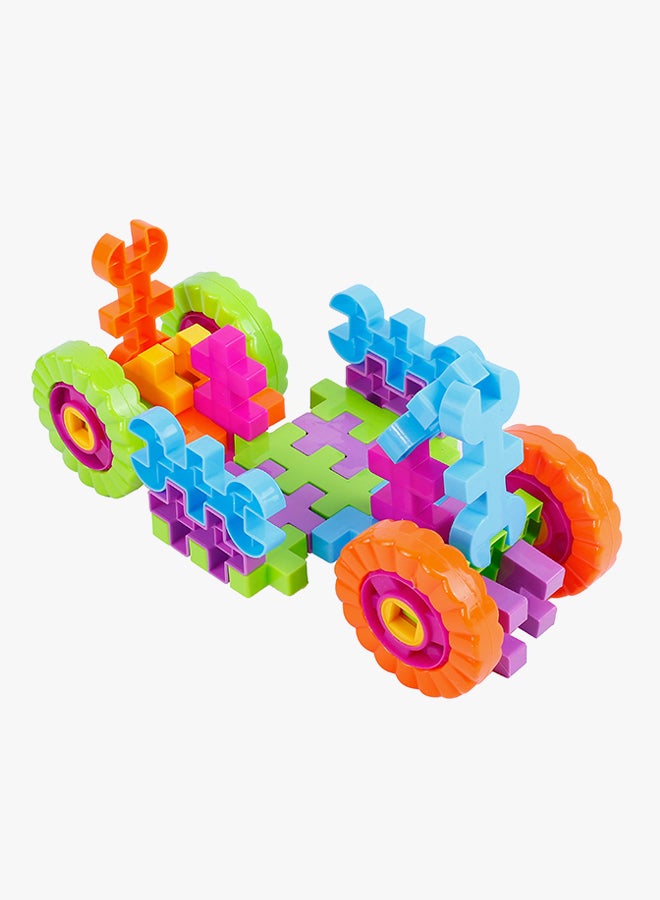 GoldKids 62-Piece Building Blocks With Tote Bags 62  - Image 4