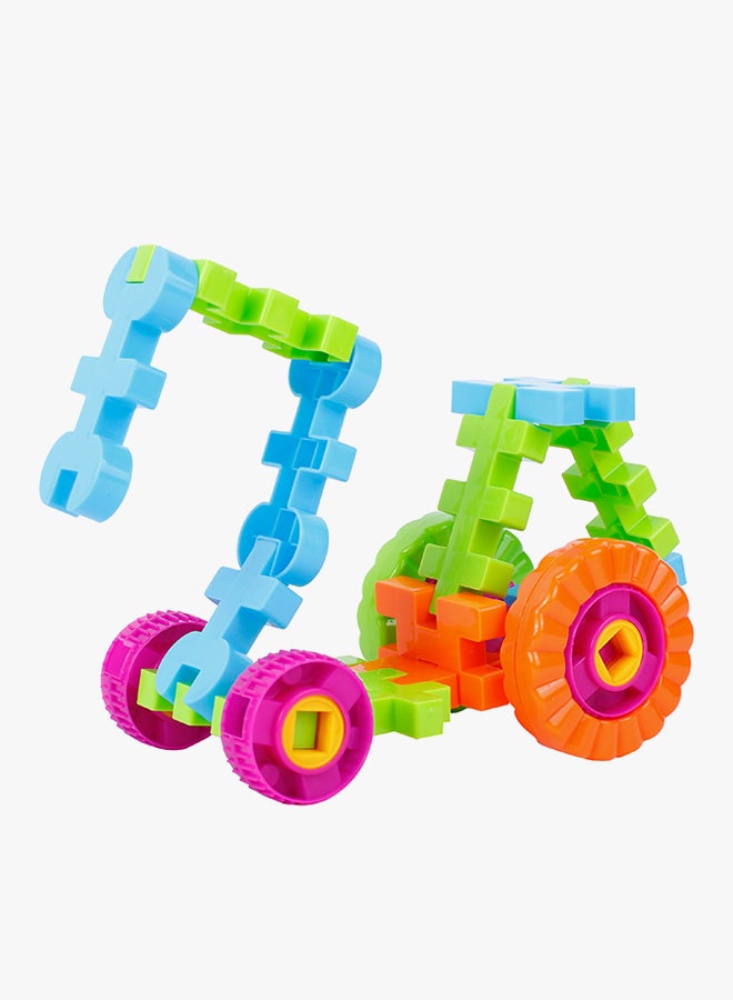 GoldKids 110-Piece House-Shaped Building Blocks With Tote Bags 110  - Image 4