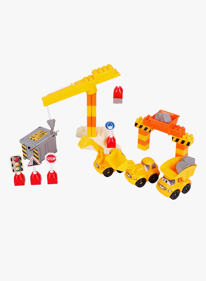 جولد كيدز لعبة أحجية مكونة من مجموعة مكعبات بناء من 168 قطعة داخل علبة أكبر من3 سنوات - Image 4