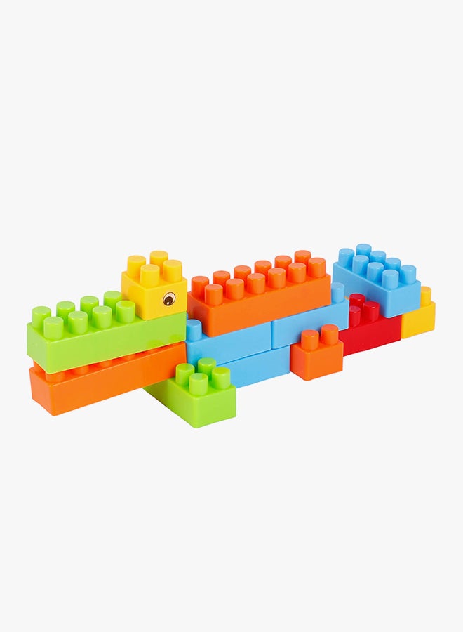GoldKids HJ-3802D 56-Piece High Quality Sturdy And Durable Building Blocks Set With Storage Tote Bags 56 3+ Years  - Image 4