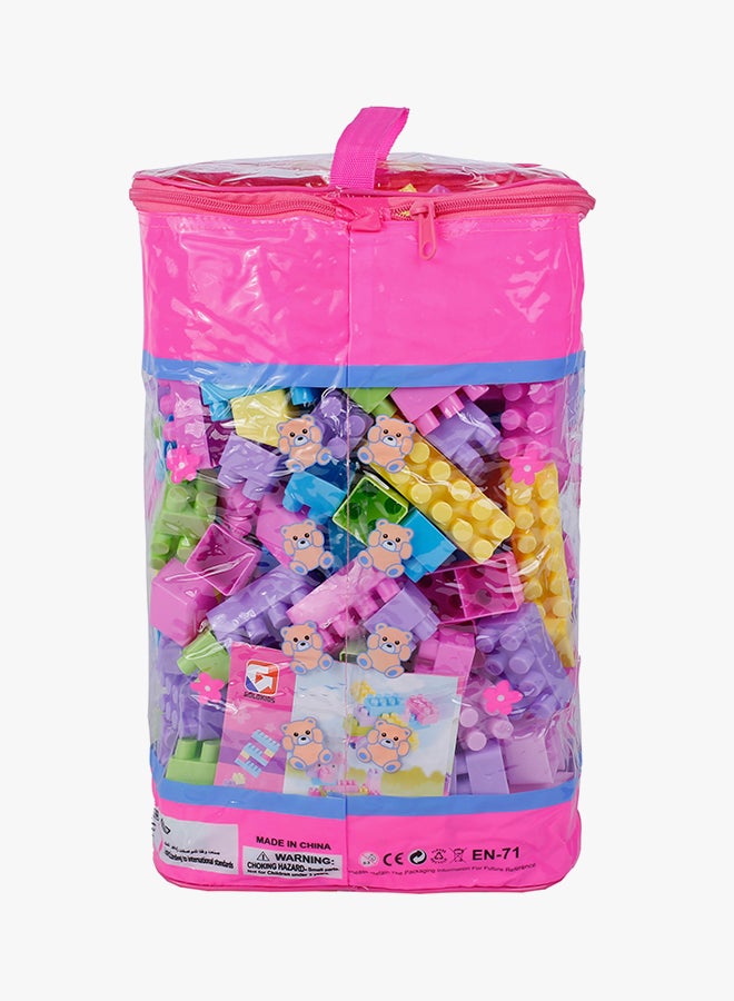 GoldKids - HJ-3835 220-Piece Square Bag Building Block Set 220 3+ Years - Image 1