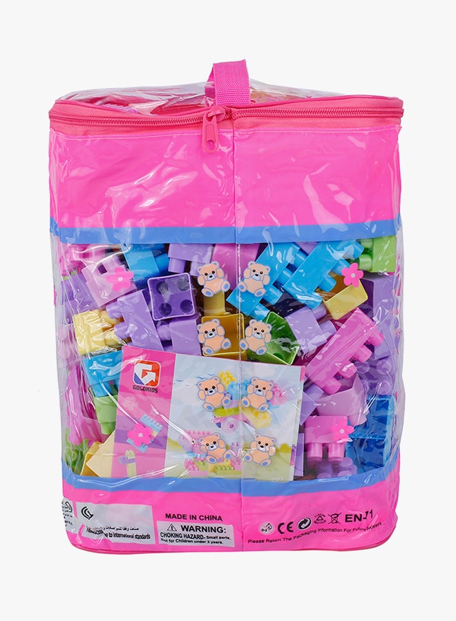GoldKids 180-Piece Building Blocks With Tote Bags 180  - Image 2