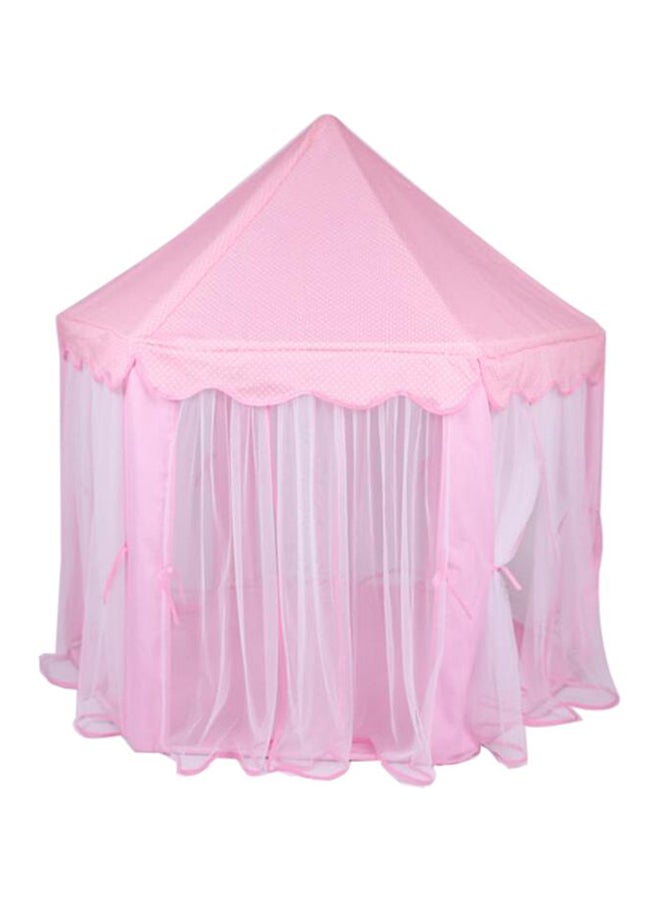 Portable Princess Castle Play Tent Lightweight Foldable Compact And Easy To Carry 140x140x135cm - Image 2