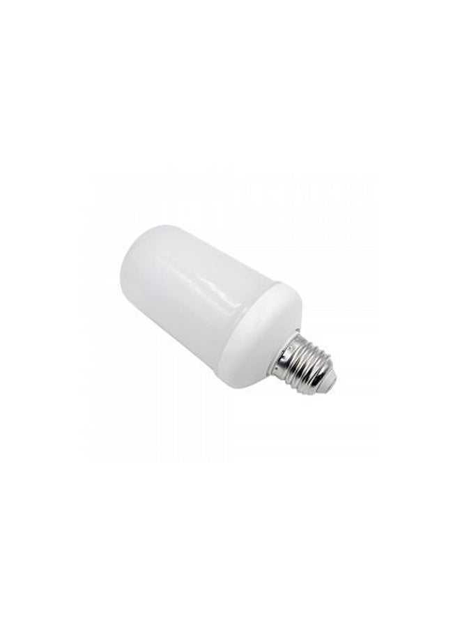 Flickering Flame LED Light Bulb White 6.5x6.5x13.8cm