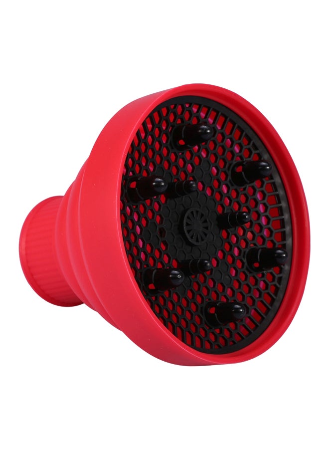 Generic Universal Foldable Hair Dryer Hood Red 120grams - Image 1