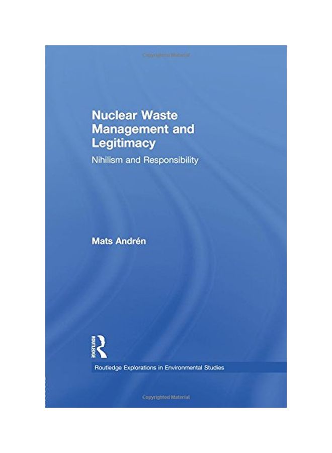 Nuclear Waste Management And Legitimacy paperback english - 23 May 2015  - Image 1