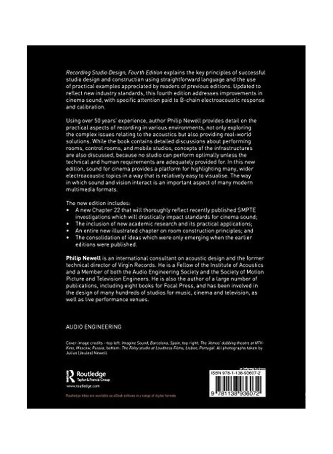 Recording Studio Design paperback english - 04 Apr 2017  - Image 2