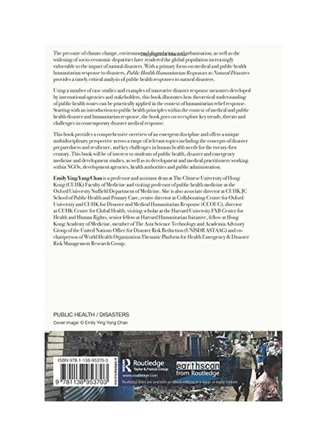 Public Health Humanitarian Responses To Natural Disasters paperback english - 23 Feb 2017  - Image 2