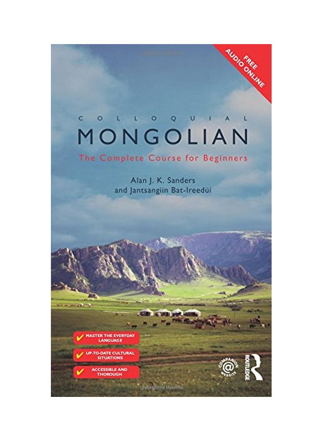 Colloquial Mongolian: The Complete Course For Beginners paperback english - 02 Aug 2015 - Image 1