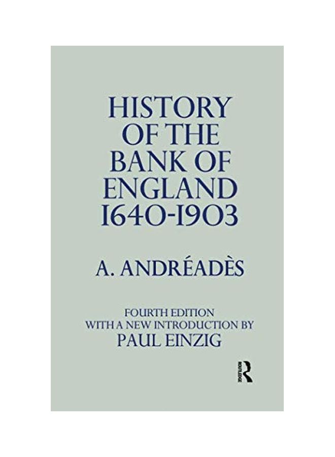 History Of The Bank Of England 1640-1903 paperback english - 28 Jul 2016  - Image 1