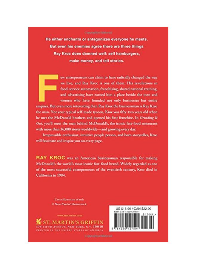 Grinding It Out: The Making Of McDonald's paperback english - 27 September 2016  - Image 2