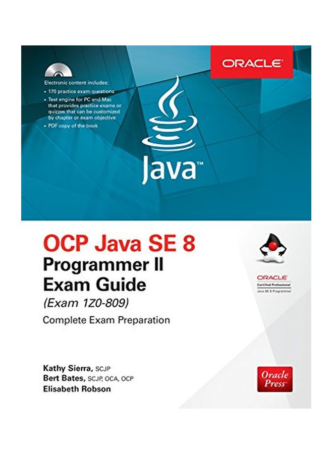 OCP Java SE 8 Programmer II Exam Guide (Exam 1Z0-809) paperback english - 14 May 2018