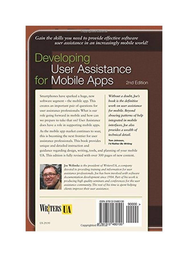 Developing User Assistance For Mobile Apps paperback english - 19 Sep 2014  - Image 2