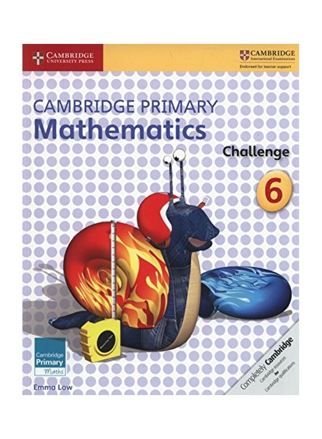 Cambridge Primary Mathematics Challenge 6 Paperback English by Emma Low - 02 Jul 2016 