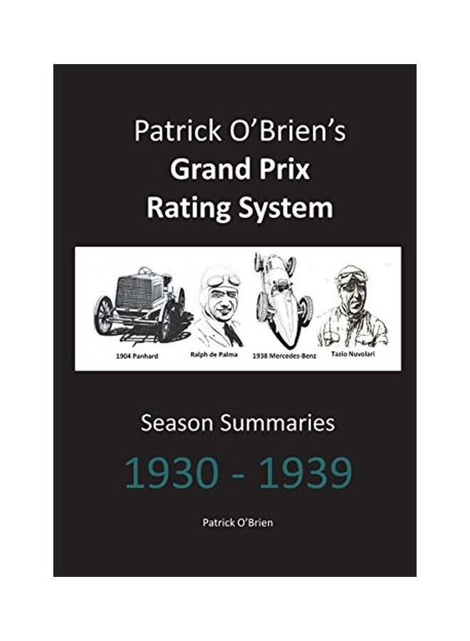 Grand Prix Rating System: Season Summaries 1930-1939 paperback english - 30 Jun 2018 - v1550043520/N21095438A_1