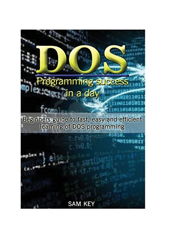 DOS: Programming Success In A Day hardcover english - 22 Aug 2015  - Image 1